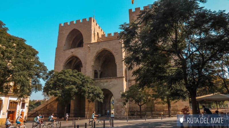 Serranos Tower, one of the things to do in Valencia in 3 days