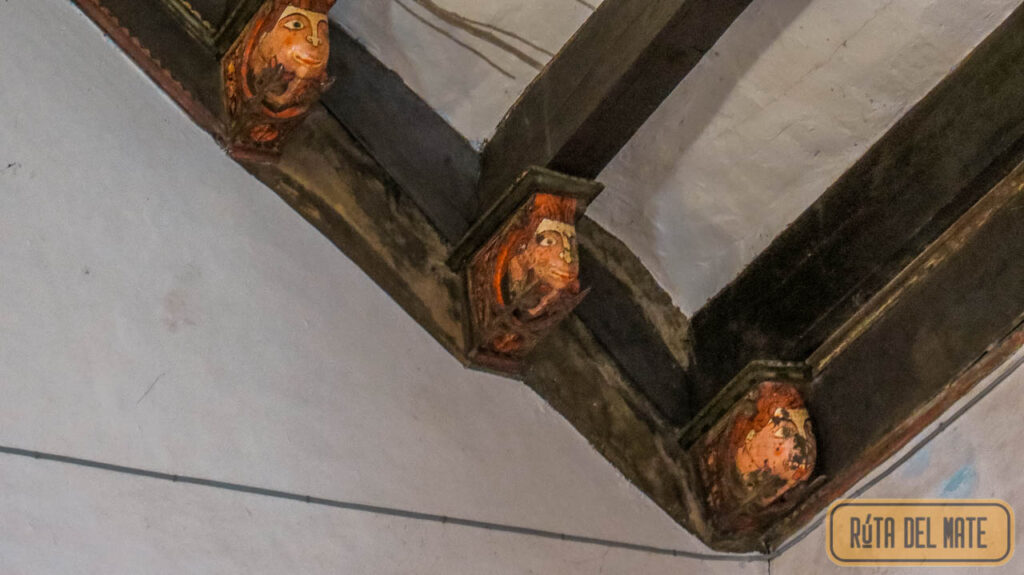 Details of the church of Santa Maria de la Mayor, also part of the Route of the Hermitages