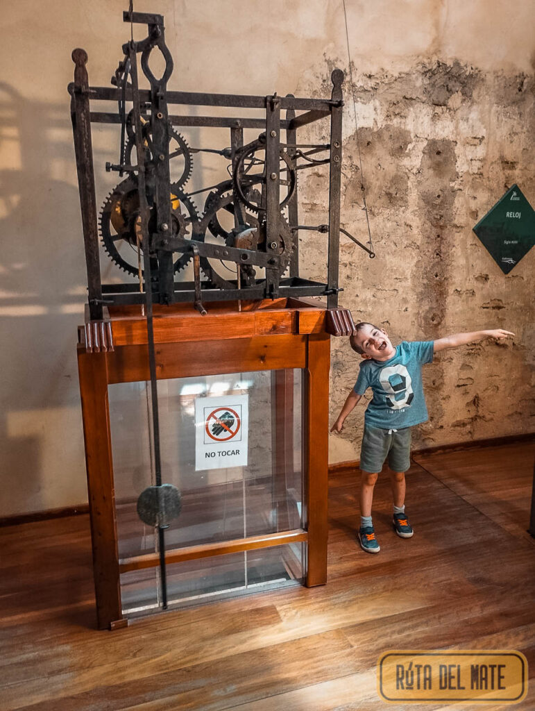 Pendulum clock of the castle of Cofrentes