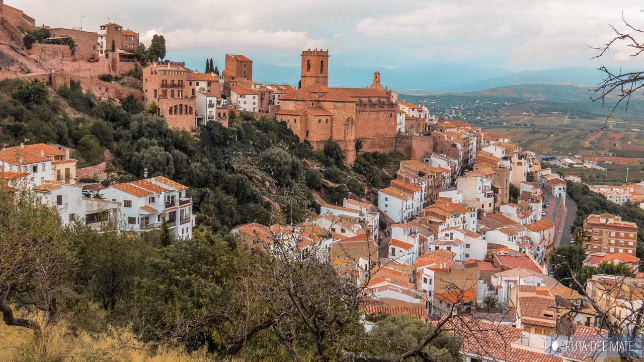 Vilafamés, castle, rocca grossa, views of the town and the countryside