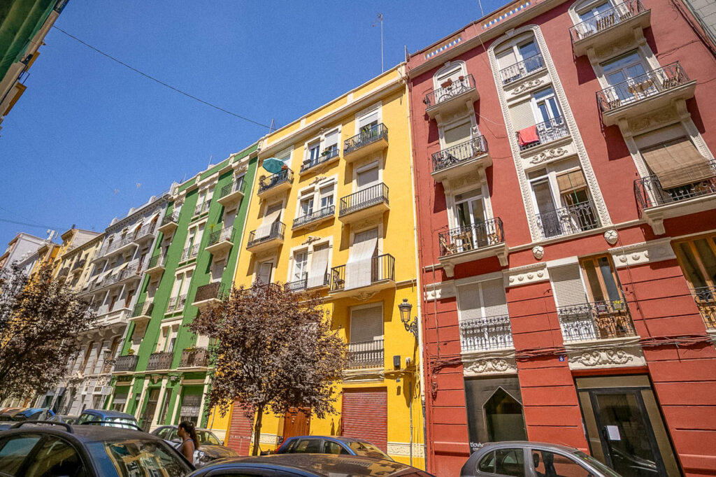 Barrio de Ruzafa en Valencia