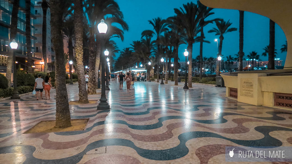 Explanada de España, una de las cosas que ver en Alicante