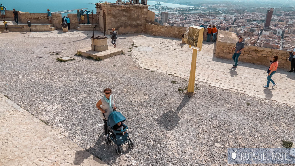 Castillo de Santa Bárbara, Alicante con niños