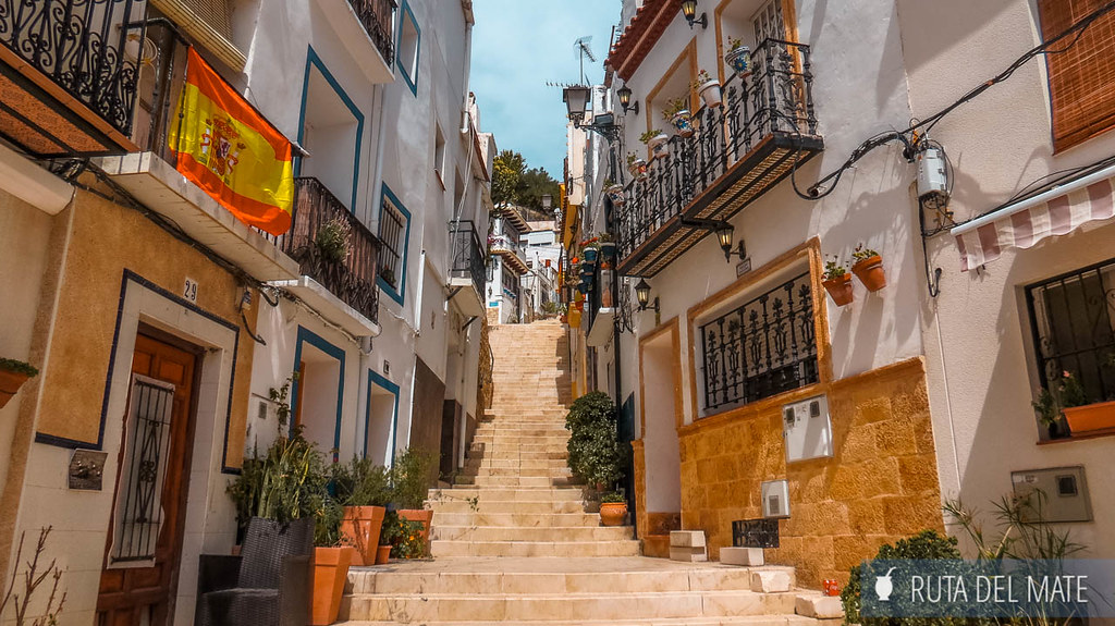 Barrio de Santa Cruz en Alicante