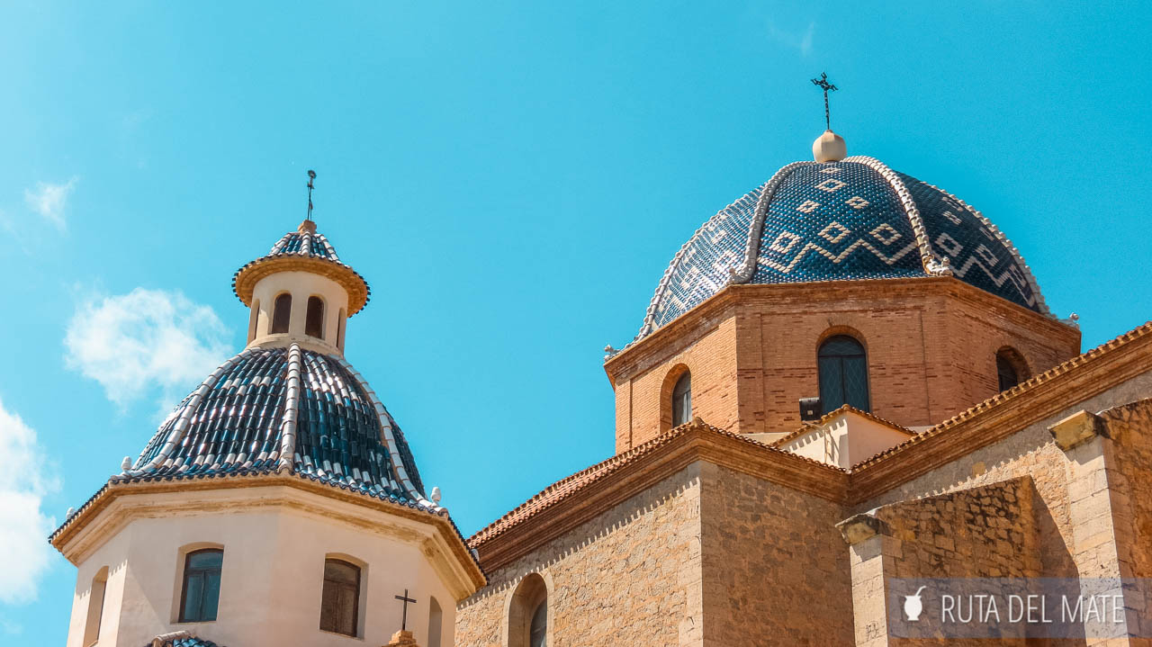 Cúpulas de la Iglesia Nuestra Señora del Consuelo de Altea